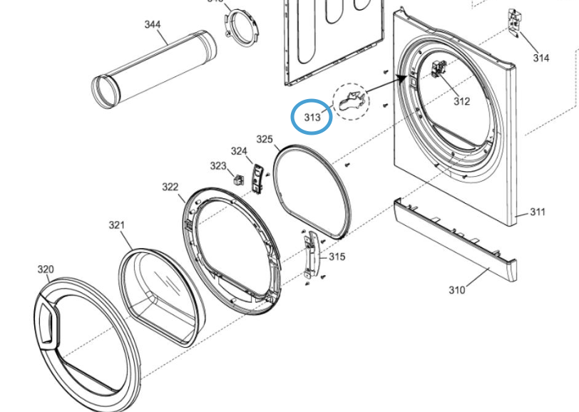 Splendide Door Latch 731625