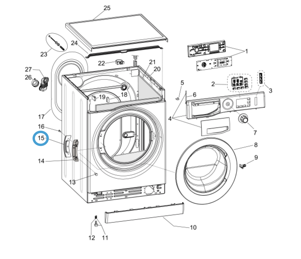 Splendide Hinge Plate 285559