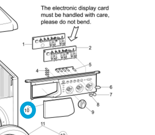 Splendide Control Panel Handle 257894