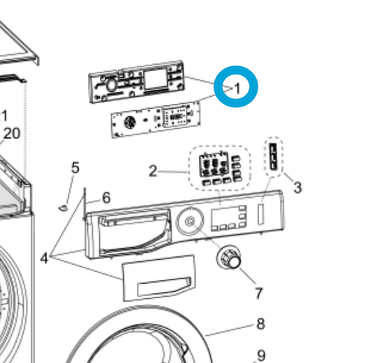 Splendide® Digital Display Board 637633A
