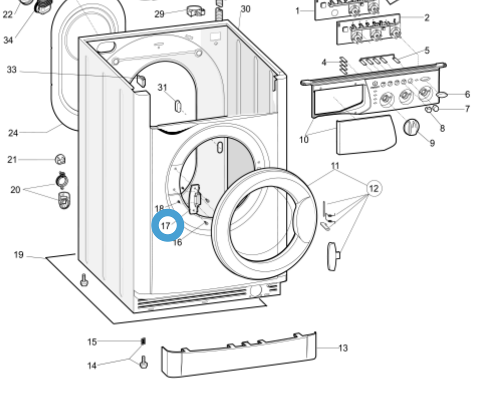 Splendide® Door Hinge 255430