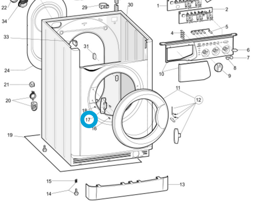 Splendide® Door Hinge 255430