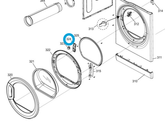 Splendide® Door Latch/Catch Cover 731626