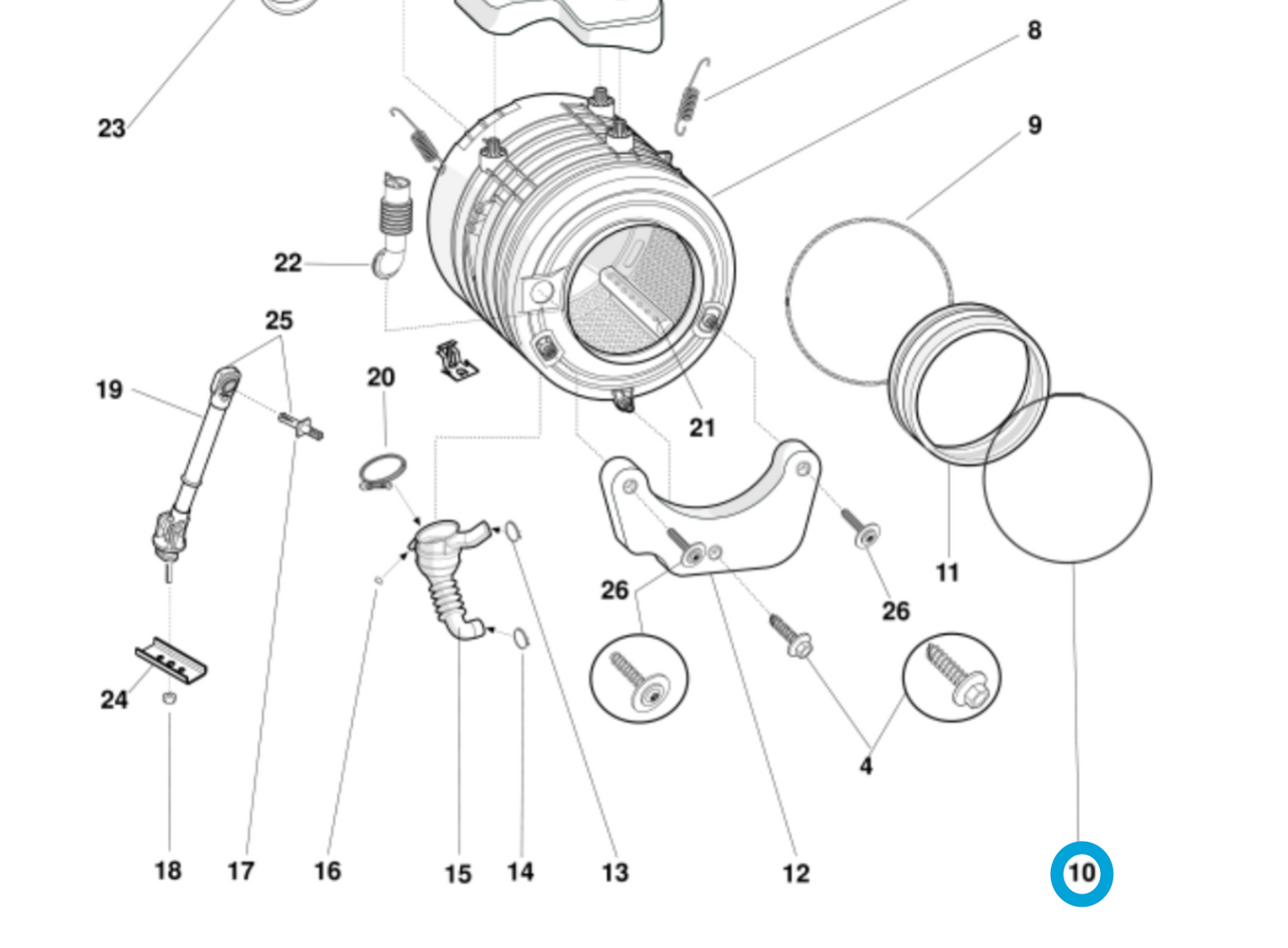 Splendide Door Seal Front 092156