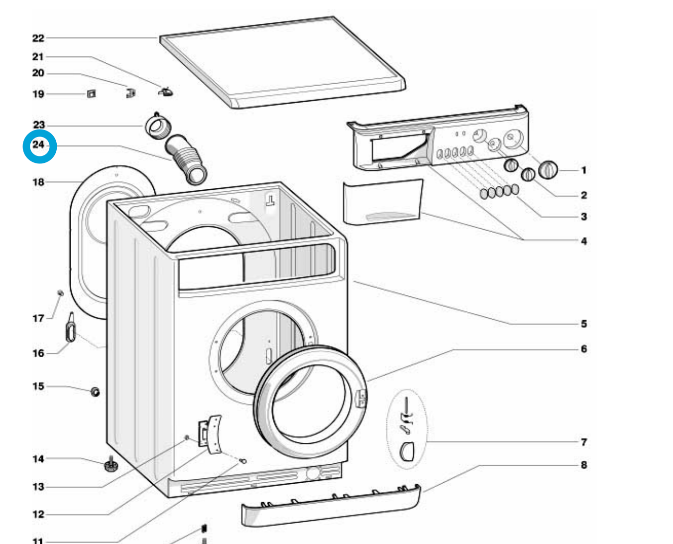 Splendide® Hose Drum to Case 108842
