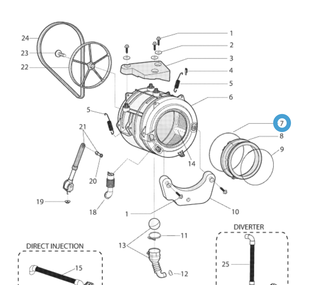 Splendide Reach Retaining Tub 508687