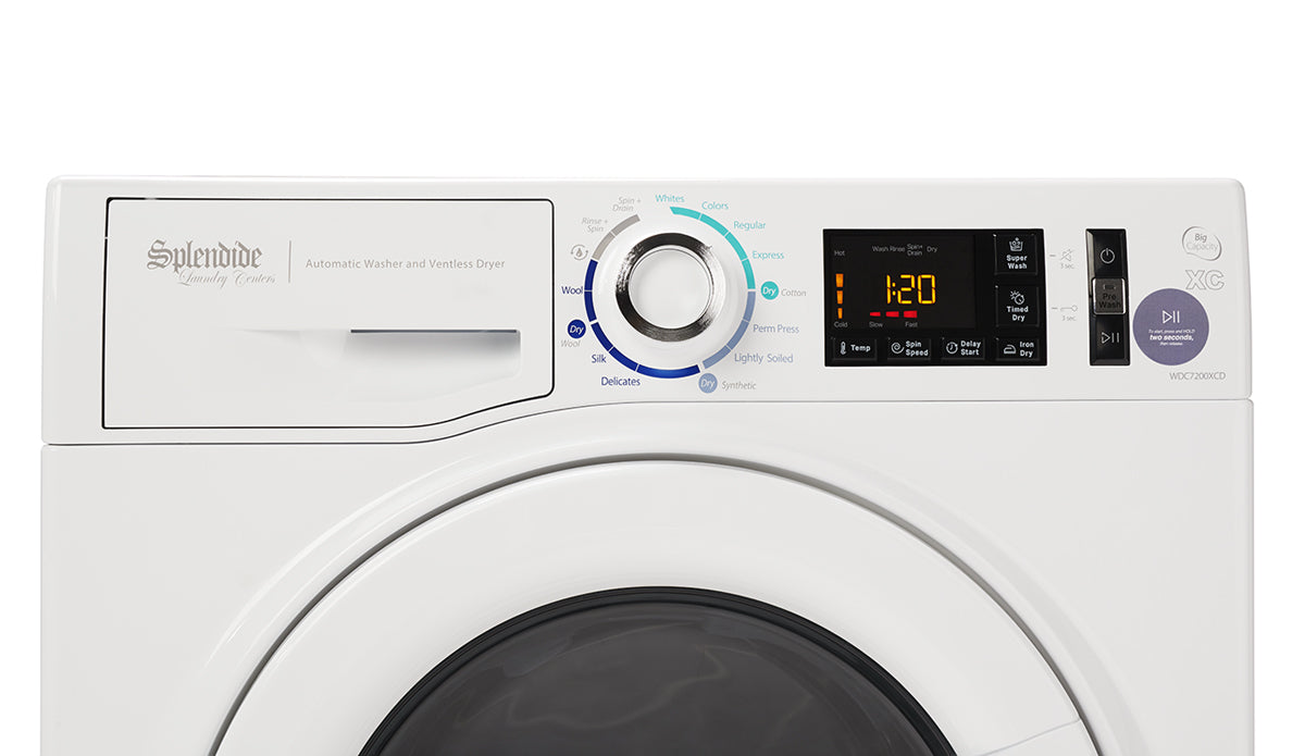 Splendide® Washer Dryer Combo WDC7200XCD (Ventless)