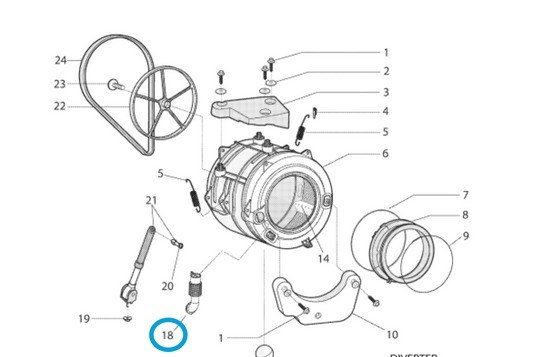 Splendide® Hose Dispenser to Tank 285578