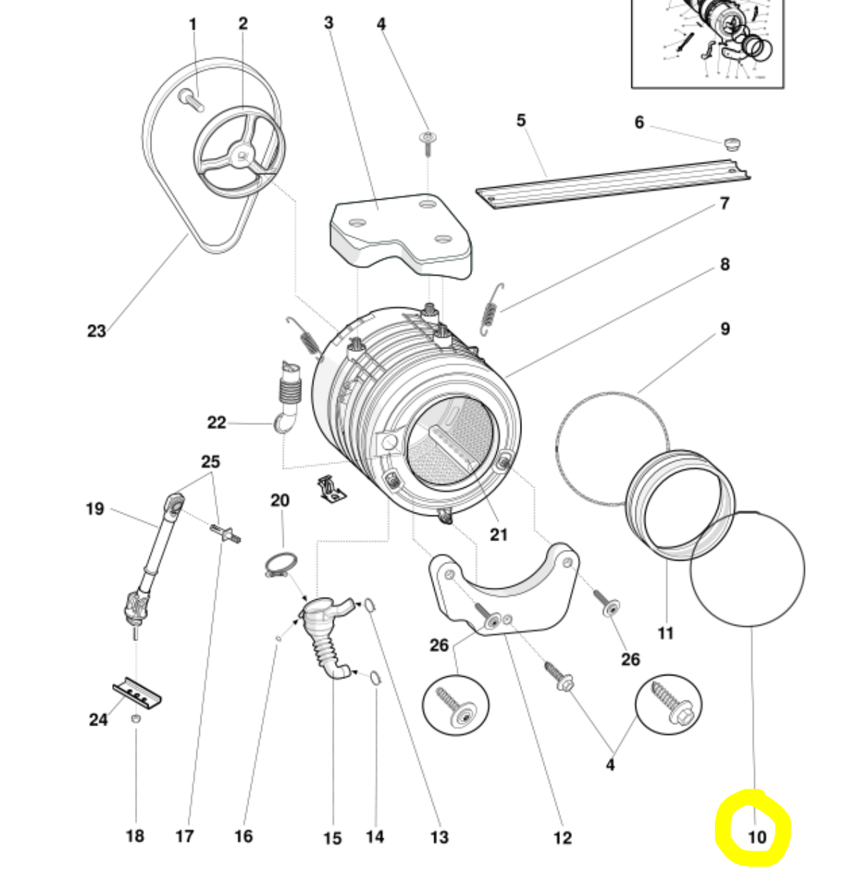 Splendide Door Seal Front 092156