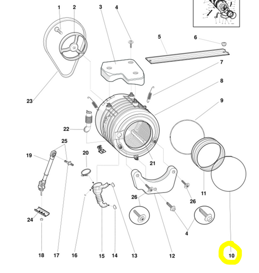 Splendide Door Seal Front 092156