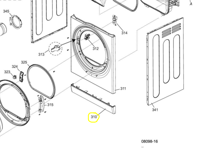 Splendide Lower Front Panel 512967