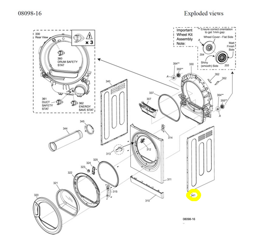 Splendide Right Side Panel 731606