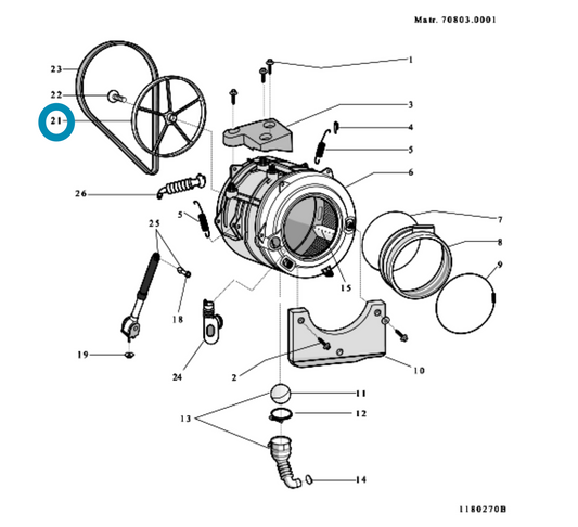 Splendide® Drum Pulley 199343