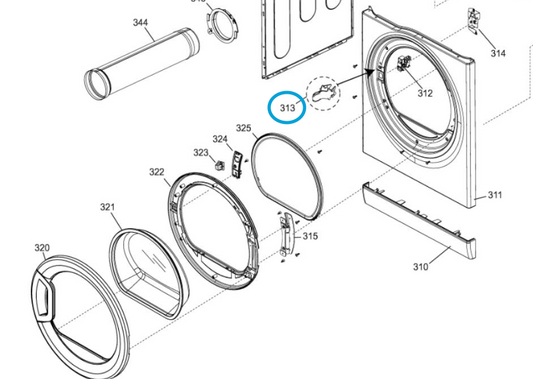 Splendide Door Latch 731625