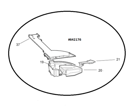 Splendide® Detergent Dispenser Assembly 642176