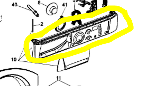 Splendide Control Panel Case 509963C