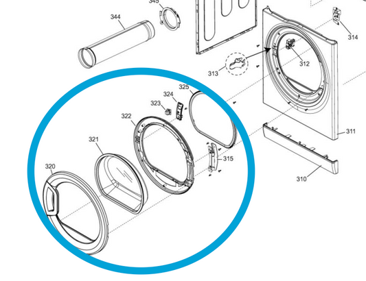 Splendide Door Assembly 858877