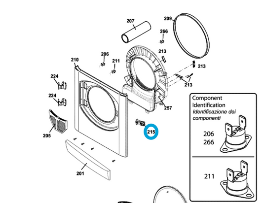 Splendide® Door Switch 275218