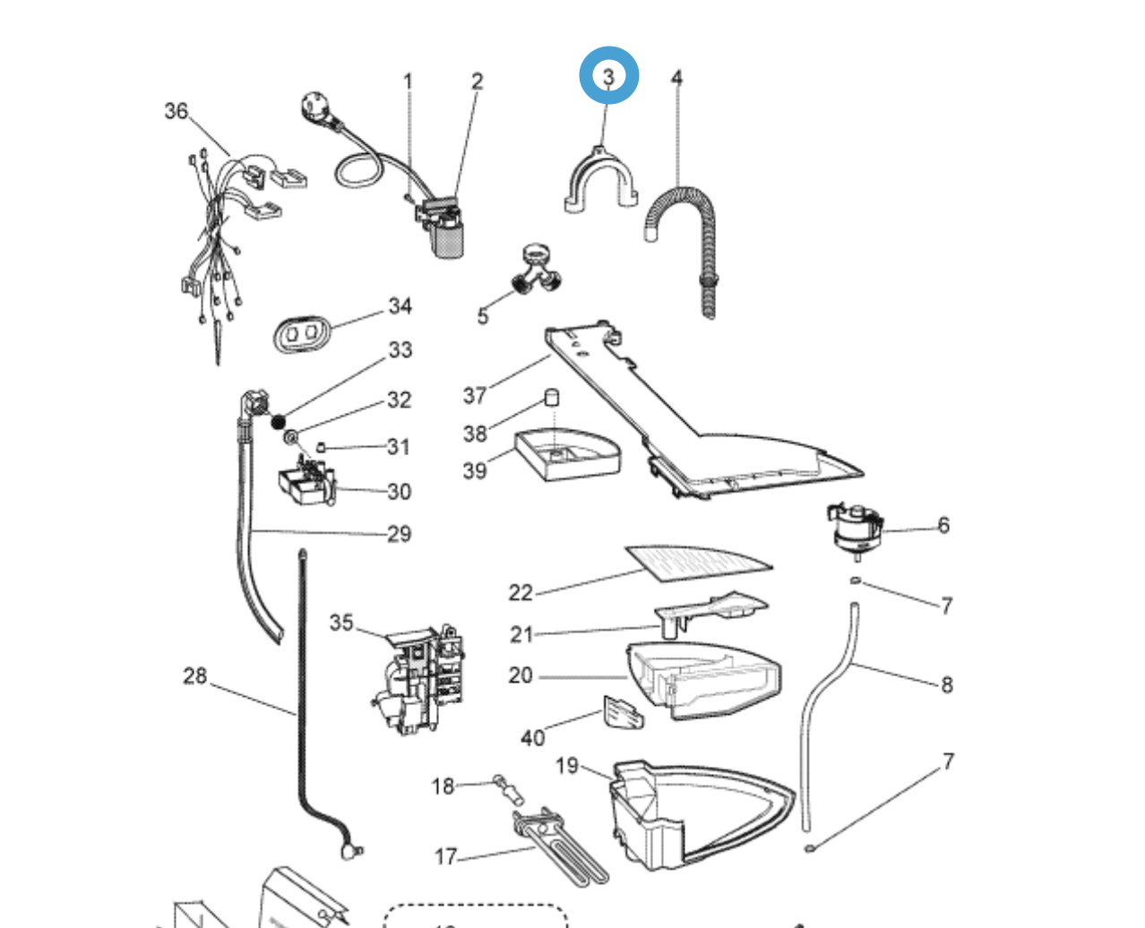 Splendide® Combomatic Parts – Older Models WD2100, WD802M, WD2000S ...